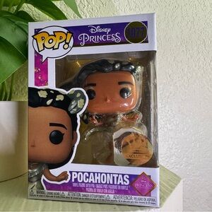 Funko POP Pocahontas #1077 Vinyl Figure Disney Princess Gold Funko Exclusive New
